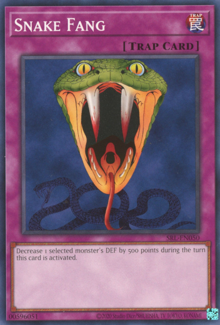 Snake Fang Card Front