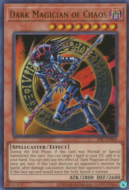 Dark Magician of Chaos Invasion of Chaos (25th Anniversary Edition ...