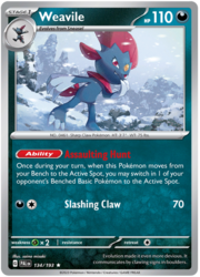 Weavile [Rule of Evil | Slash]