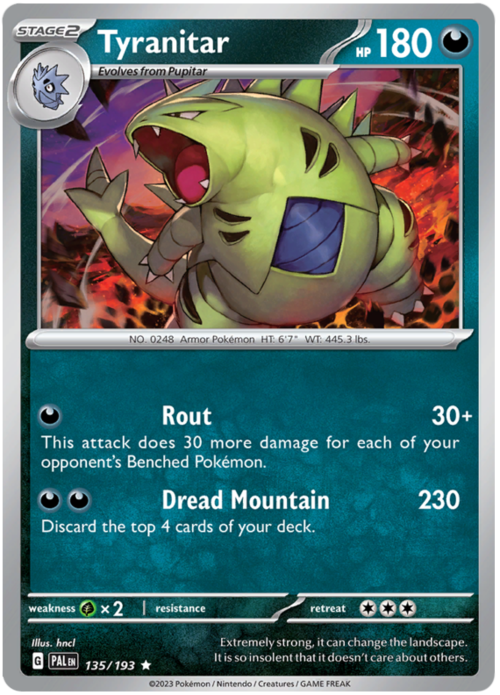 Tyranitar [Gigacrush] Card Front