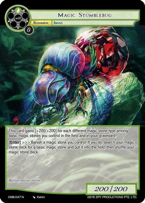 Magic Stumblebug Card Front