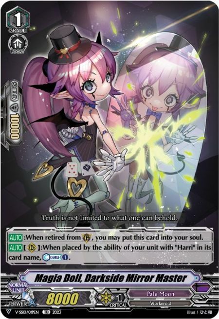 Magia Doll, Darkside Mirror Master Card Front