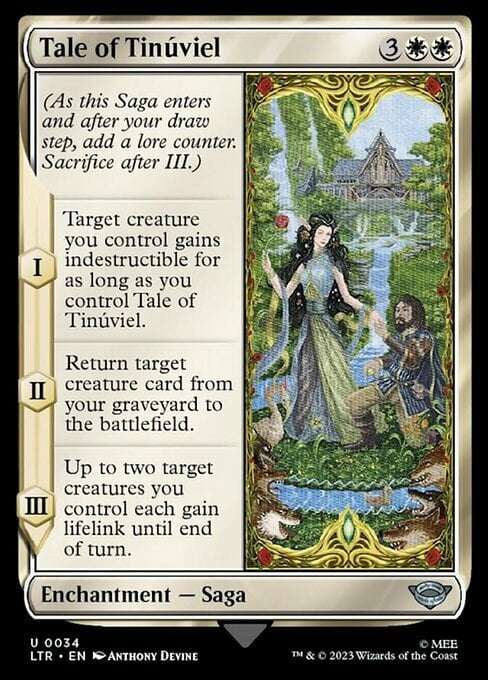 Storia di Tinúviel Card Front