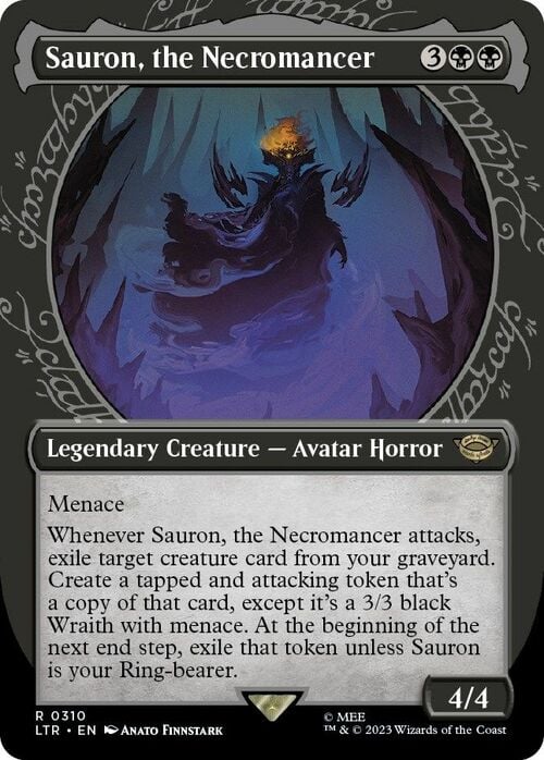 Sauron, il Necromante Card Front