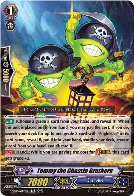 Tommy the Ghostie Brothers [G Format] Card Front