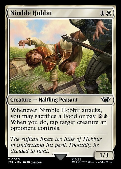 Hobbit Agile Card Front