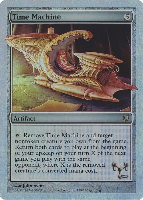 Macchina del Tempo Card Front