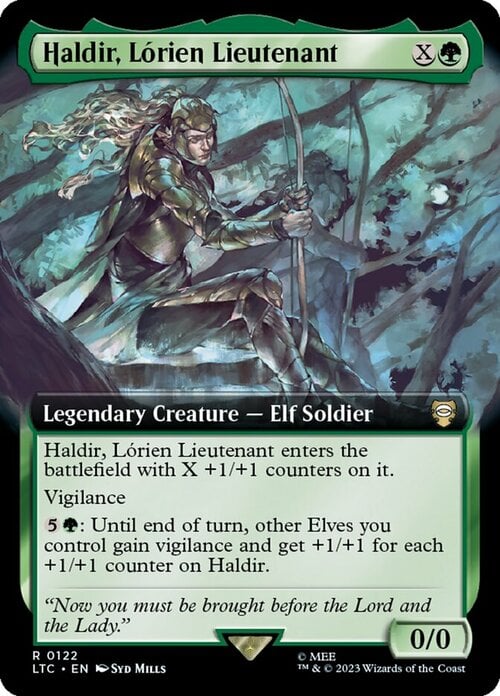 Haldir, Tenente di Lórien Card Front