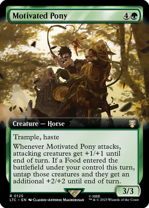 Pony Motivato Card Front