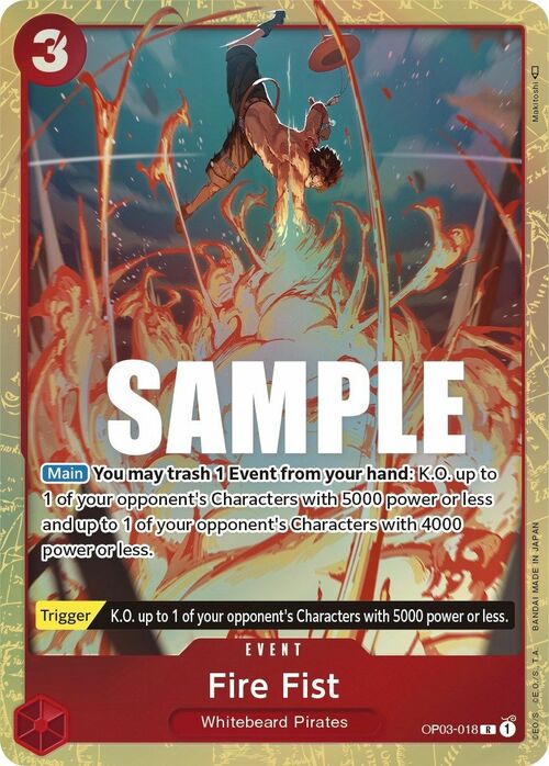 Fire Fist Card Front
