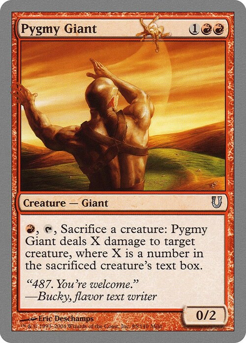 Pygmy Giant Frente