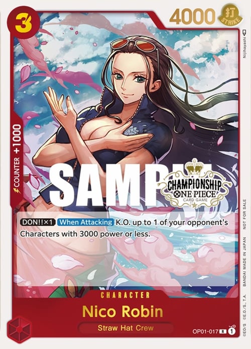 Nico Robin Card Front