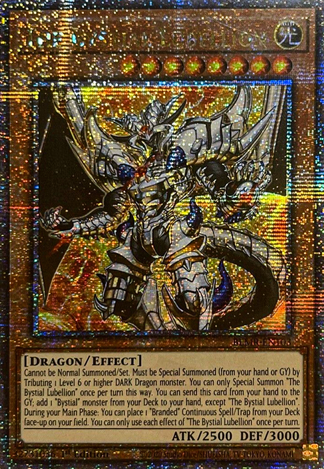 Yugioh bystial Lubellion newest