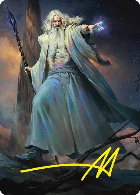 Art Series: Saruman of Many Colors Card Front
