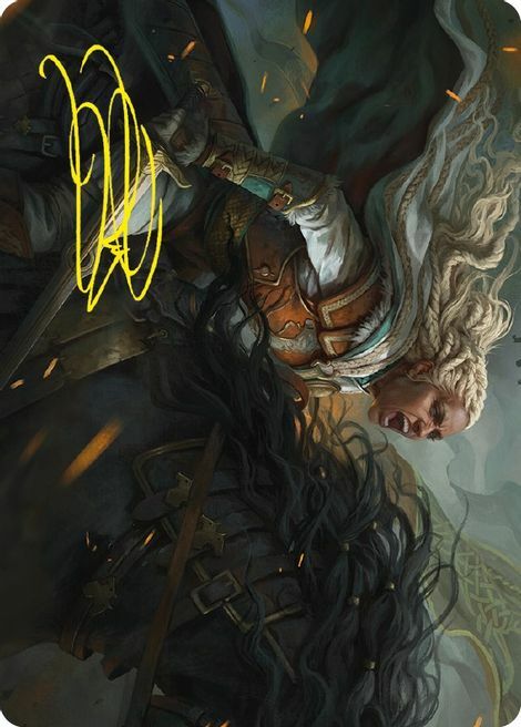 Art Series: Éowyn, Fearless Knight Card Front
