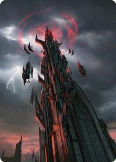 Art Series: Barad-dûr Card Front