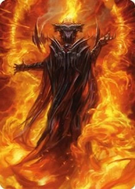 Art Series: Sauron, the Dark Lord Card Front