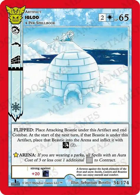 Igloo Card Front