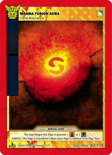 Magma Fusion Aura Frente