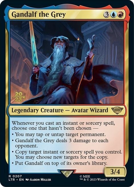 Gandalf il Grigio Card Front