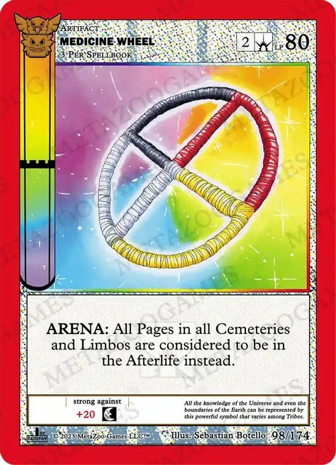 Medicine Wheel Card Front