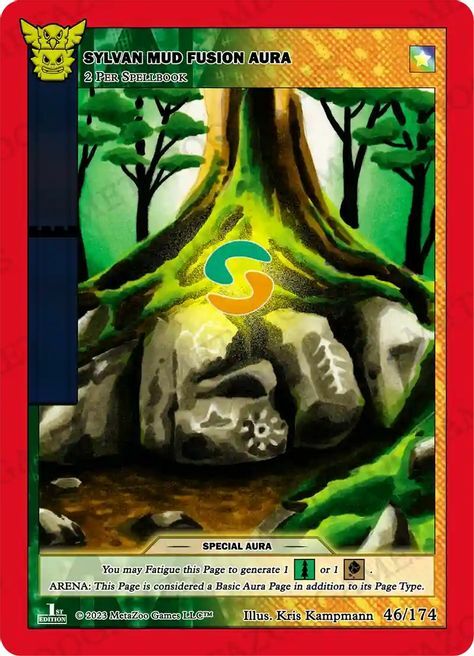 Sylvan Mud Fusion Aura Card Front