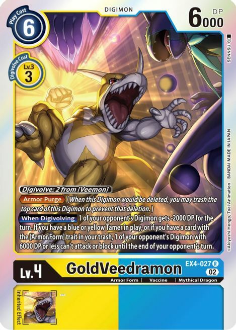 GoldVeedramon Frente