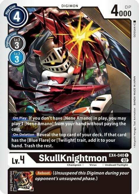 SkullKnightmon Frente