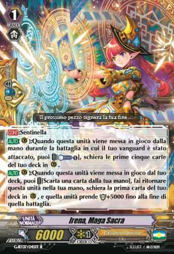 Holy Mage, Irena Card Front