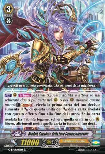 Knight of Compassionate Light, Bradott Frente