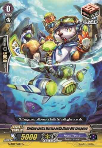 Sea Otter Soldier of the Blue Storm Fleet Card Front