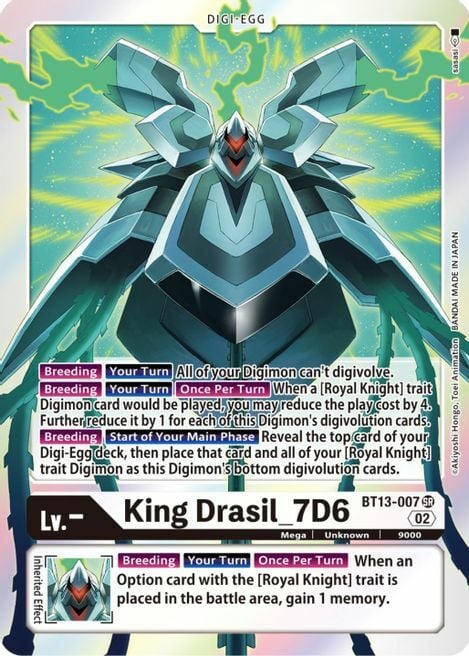 King Drasil_7D6 Card Front