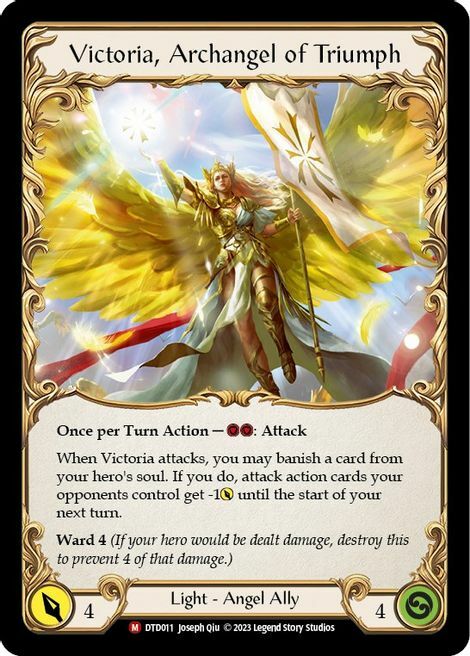 Figment of Triumph // Victoria, Archangel of Triumph Frente