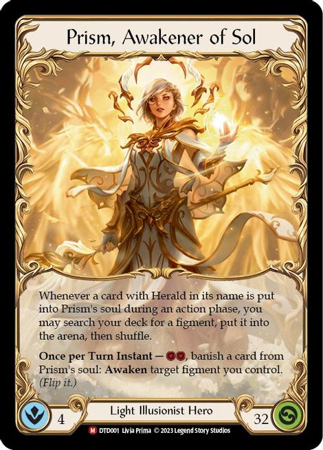 Prism, Awakener of Sol Dusk till dawn | Flesh and Blood | CardTrader