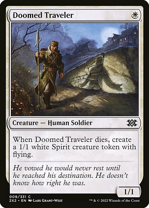 Doomed Traveler Card Front