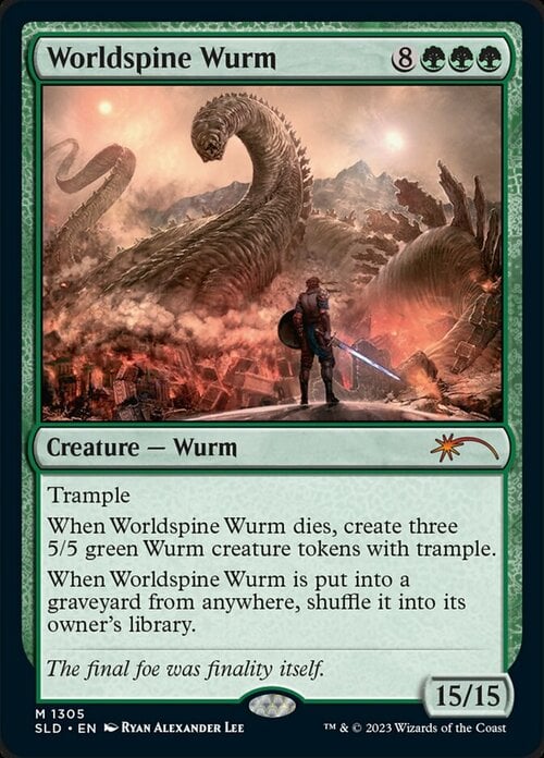 Wurm Spina del Mondo Card Front