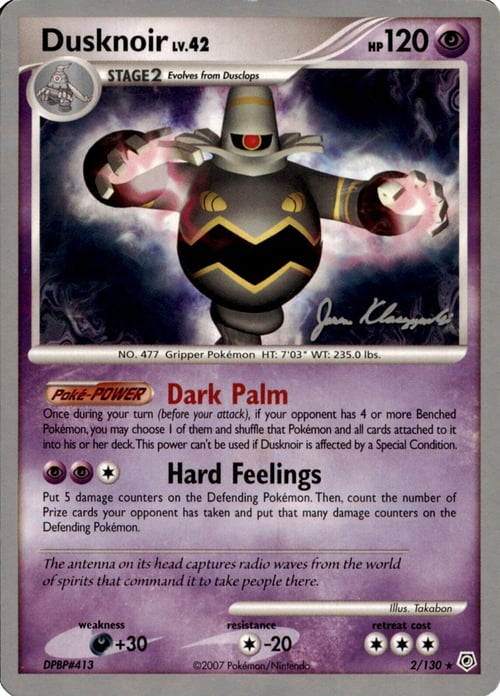 Dusknoir Card Front