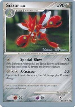 Scizor LV.42 Card Front