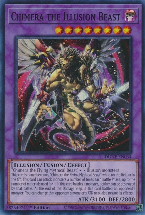 Chimera, la Bestia Illusione Card Front