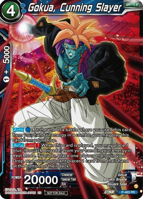 Gokua, Cunning Slayer Card Front