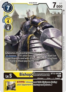 BishopChessmon Card Front