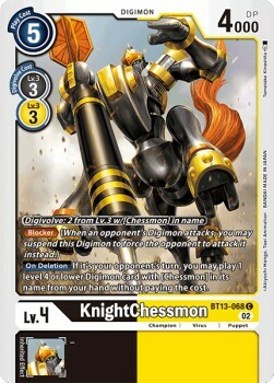 KnightChessmon Card Front