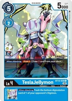 TeslaJellymon Card Front