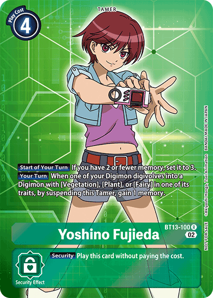 Yoshino Fujieda Card Front