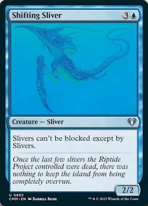 Shifting Sliver Card Front