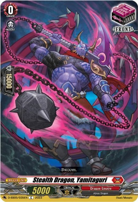 Stealth Dragon, Yamitaguri Frente