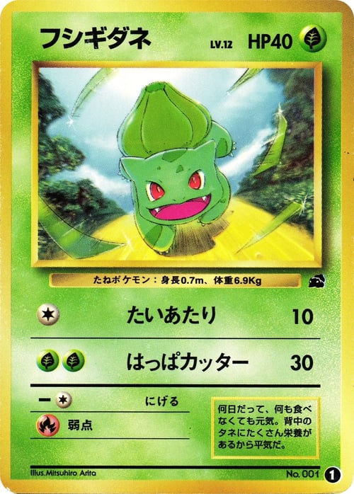 Bulbasaur Card Front