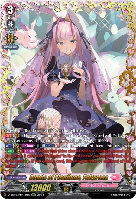 Rondo of Plenilune, Feltyrosa Card Front