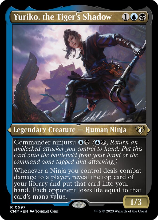 Yuriko, the Tiger's Shadow Commander Masters Collectors, Magic