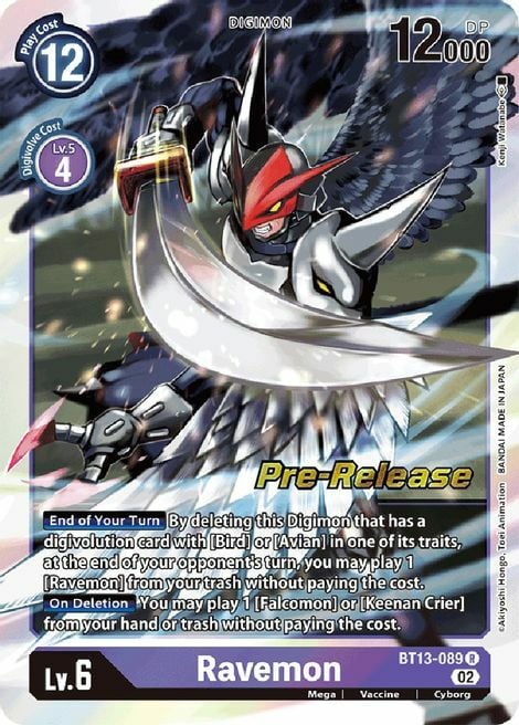 Ravemon Card Front